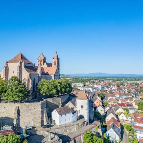 Vieux-Brisach près du camping L'Ile du Rhin en Alsace