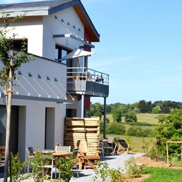 Extérieur des Gîtes Les Hauts de Toulvern à Baden en Bretagne