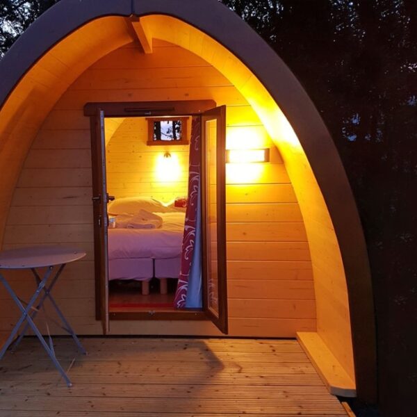 Tentes lodges Gîtes Les Hauts de Toulvern à Baden en Bretagne
