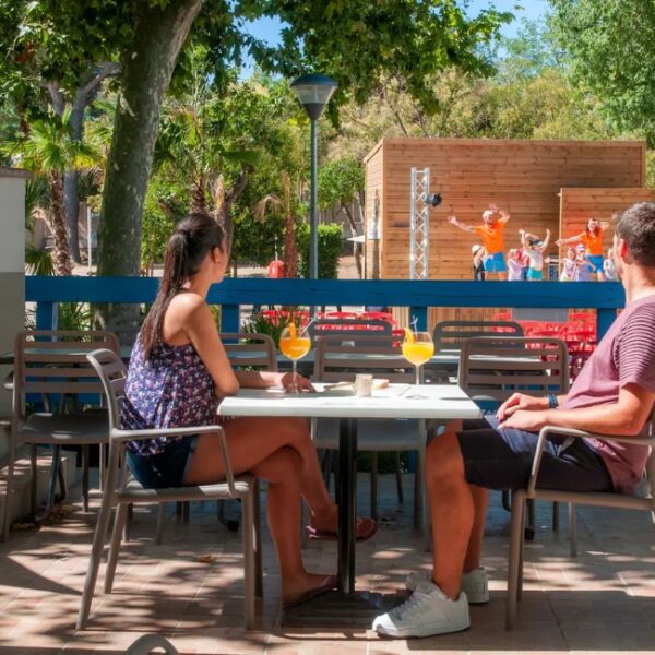 Restaurant, bar et animations au Camping Parc des Sept Fonts, à Agde, dans l’Hérault