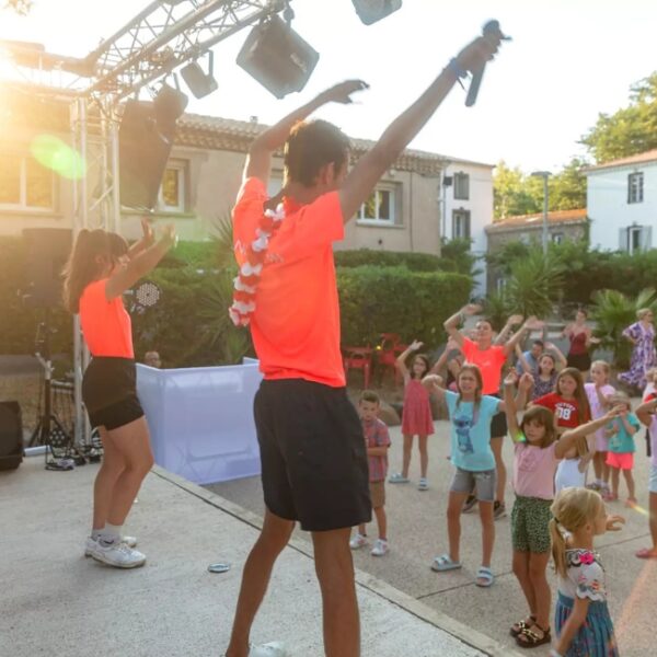 Animations et club enfant au Camping Parc des Sept Fonts, à Agde, dans l’Hérault