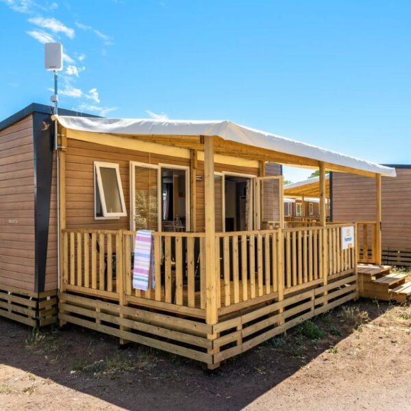 Mobil home du Camping Le Val de Durance à Cadenet dans le Vaucluse