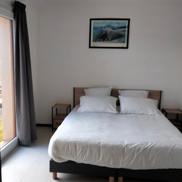 Chambre du Village Vacances Le Piroulet à Vassieux-en-Vercors dans la Drôme