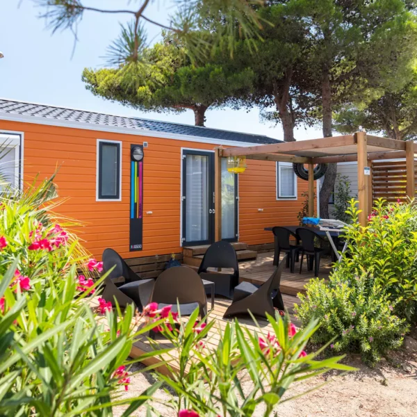 Locatifs du Camping La Presqu'ïle du Barcarès au Barcarès dans les Pyrénées-Orientales