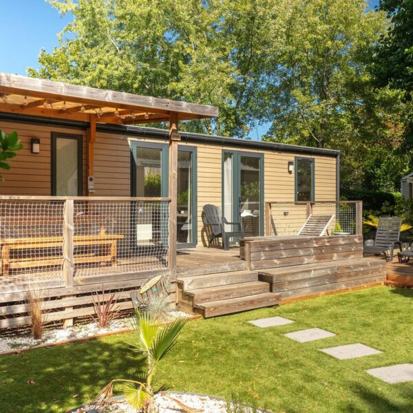 Mobil home du Camping Mayotte Vacances à Biscarosse dans les Landes