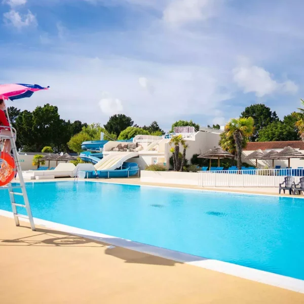Piscine du Camping Le Bois Masson à Saint-Jean-de-Monts en Vendée