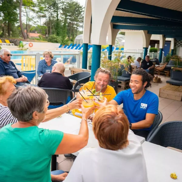 Bar du Camping Le Bois Dormant à Saint-Jean-de-Monts en Vendée