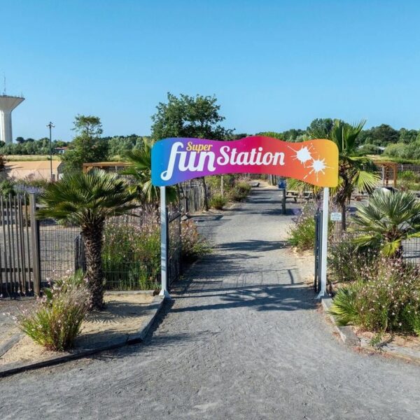 Entrée du Camping Domaine de Clarys à Saint-Jean-de-Monts en Vendée