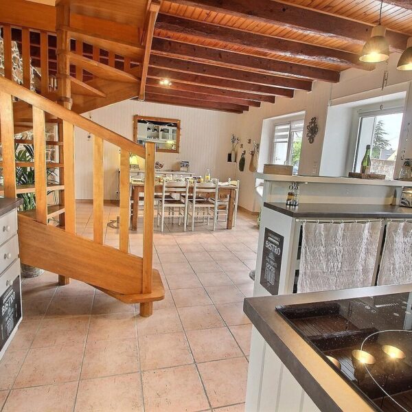 Salon du Gîte Ty Ranet à Goudelin dans les Côtes-d'Armor