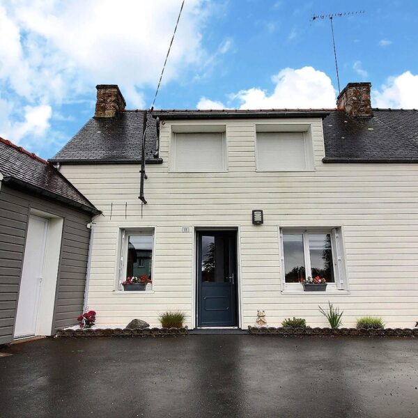 Facade du Gîte Ty Ranet à Goudelin dans les Côtes-d'Armor