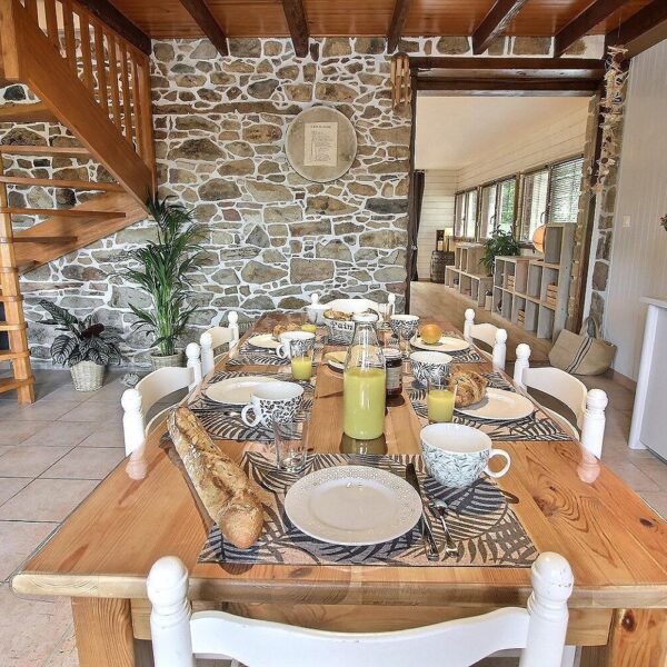 Salle de séjour du Gîte Ty Ranet à Goudelin dans les Côtes-d'Armor