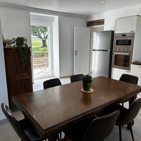 Cuisine équipée du Gite de Gondelot en Seine-et-Marne à moins de 2h de Paris