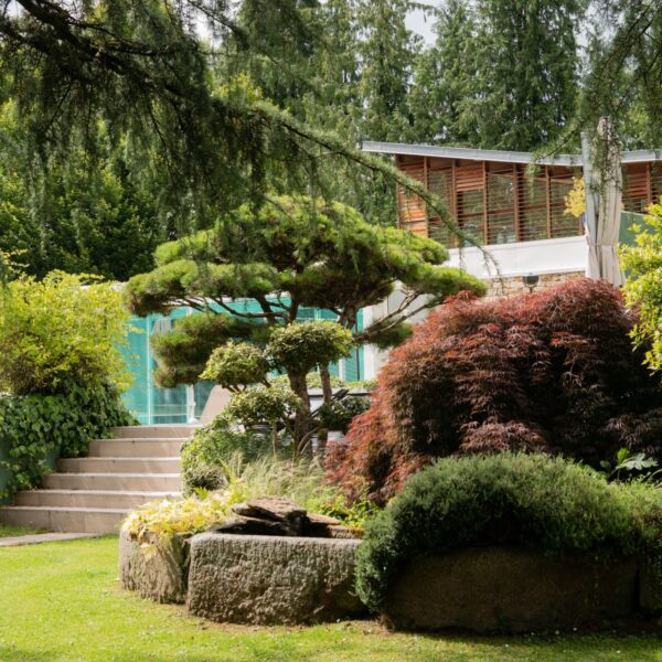 Jardin paysagé - Le Manoir du Lys en Normandie dans l'Orne
