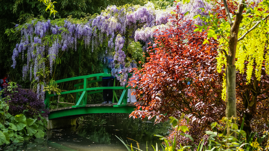 Giverny où les chiens sont acceptés dans l'Eure, en Normandie