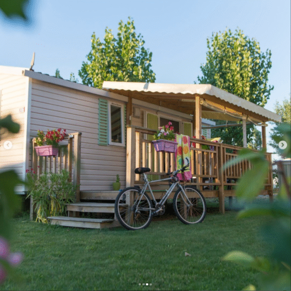 Mobil home du Camping Le Bois Masson à Saint-Jean-de-Monts en Vendée