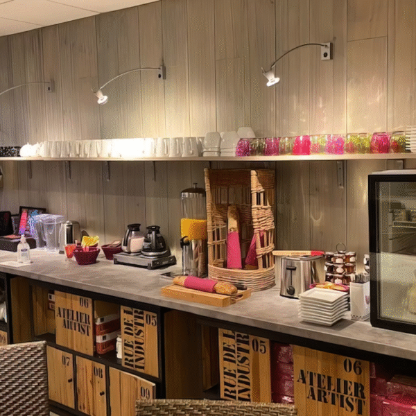 Salle de bain de l'Hôtel du Porge à Le Porge en Gironde