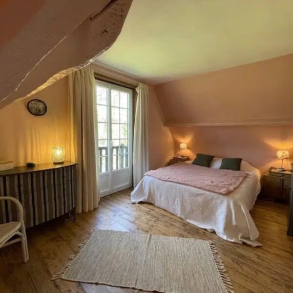 Chambre d'un des Gîtes Le Clos Vildor en Normandie en Seine Maritime