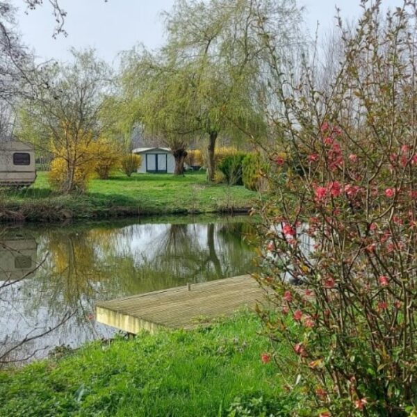 Rivière du Camping du Grand Pré à Long dans la Somme