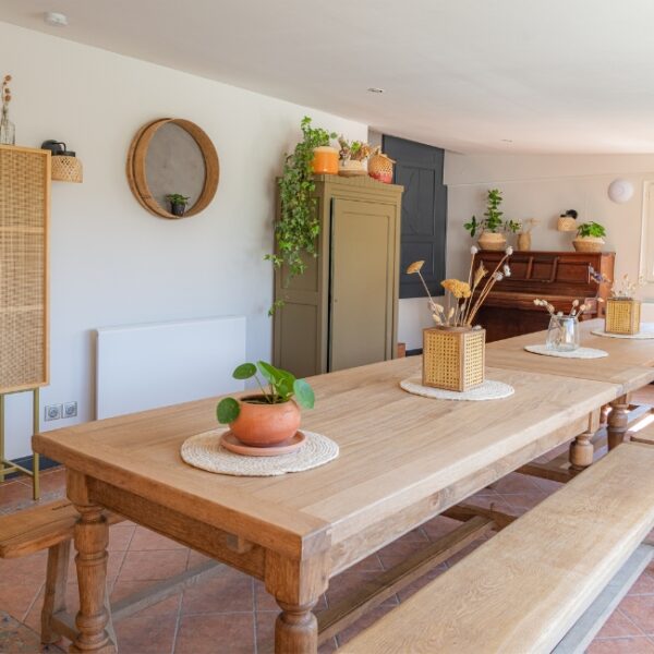 Grande tablée du Gite Lunaben près de Saumur dans le Maine-et-Loire