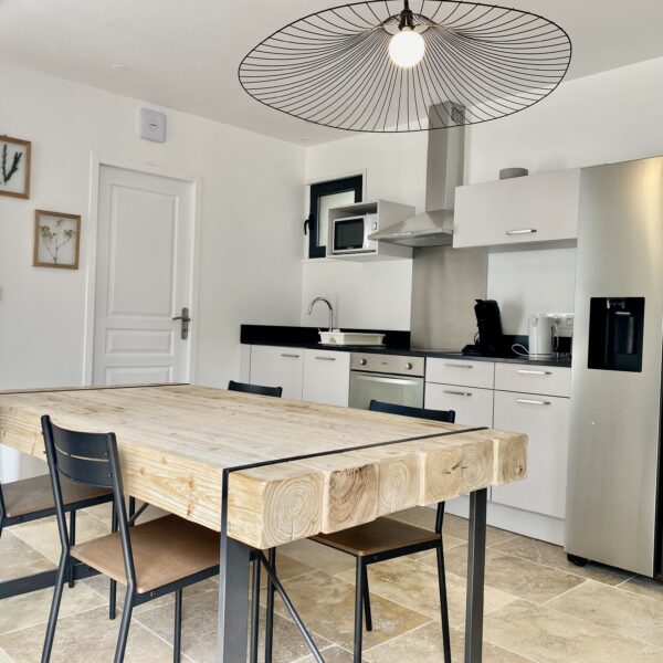 Cuisine du Camping InNature à Arcques dans l' Aude