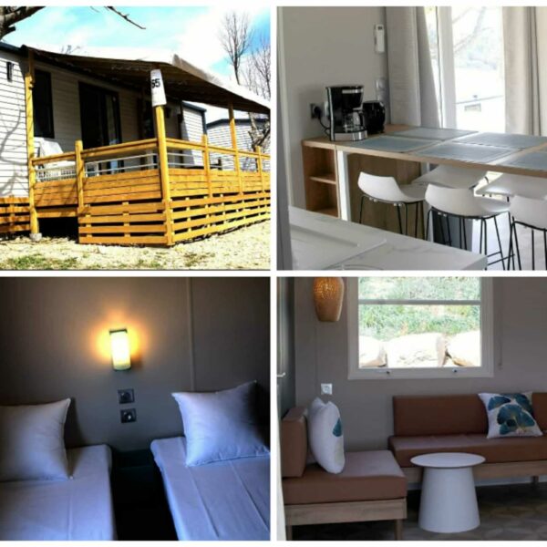 Hébergements du Camping les Lavandes Valensol à Valensol dans les Alpes-de-Haute-Provence