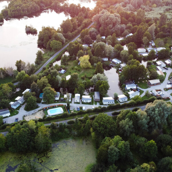 Mobil home du Camping du Grand Pré à Long dans la Somme