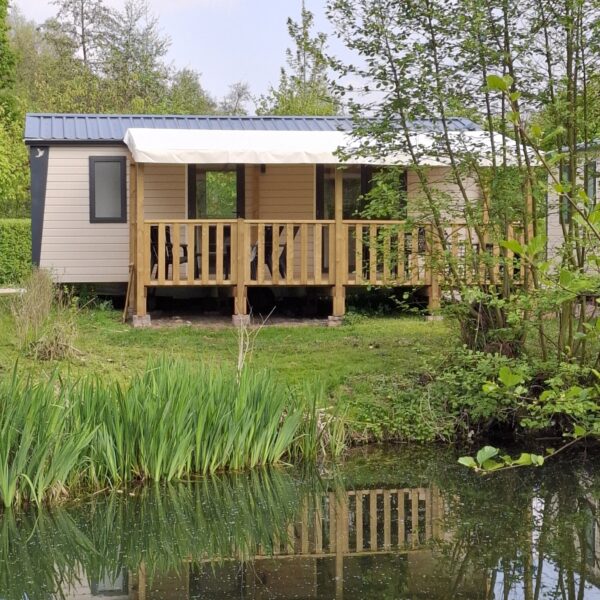 Mobil home du Camping du Grand Pré à Long dans la Somme
