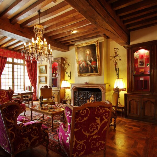 Salon de l'Hôtel Le Cep à Beaune en Côte d'Or