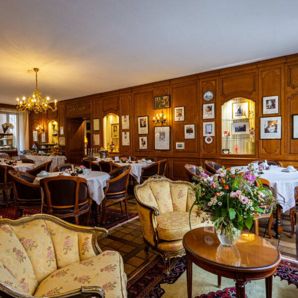 Salle de restauration de l'Hôtel Le Cep à Beaune en Côte d'Or