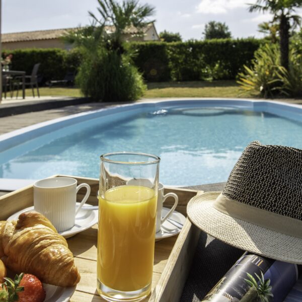 Piscine des Villas Oasis les Jardins à Les Sables d'Olonnes en Vendée