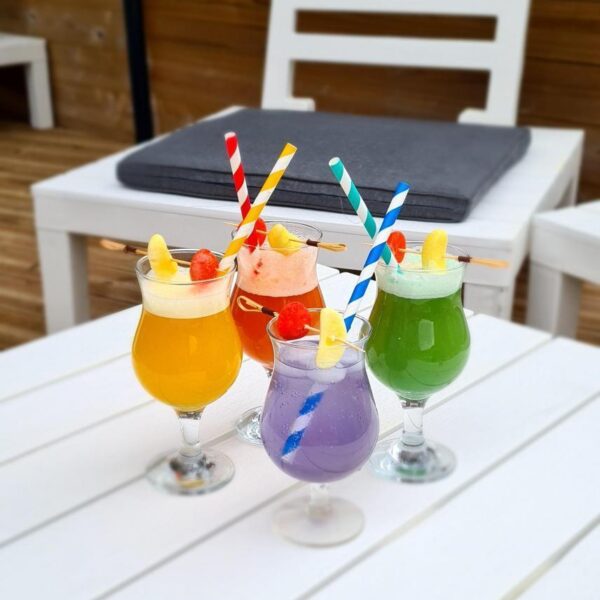 Cocktails au bar du camping Figurotta 3* près de Narbonne dans l'Aude
