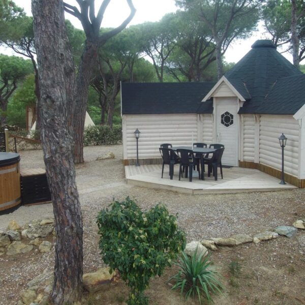Mobil-home du camping Figurotta 3* près de Narbonne dans l'Aude