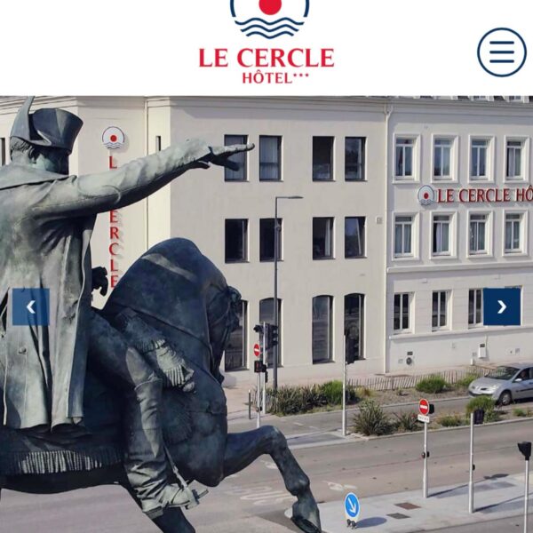 Hôtel Le Cercle, à Cherbourg-en-Cotentin, dans la Manche, en Normandie
