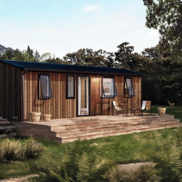 Mobil-home du camping Figurotta 3* près de Narbonne dans l'Aude