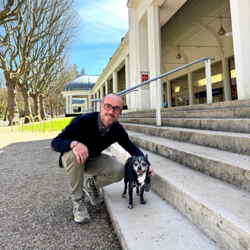 Julien directeur de l'office de tourisme Destination Vittel QUALIDOG