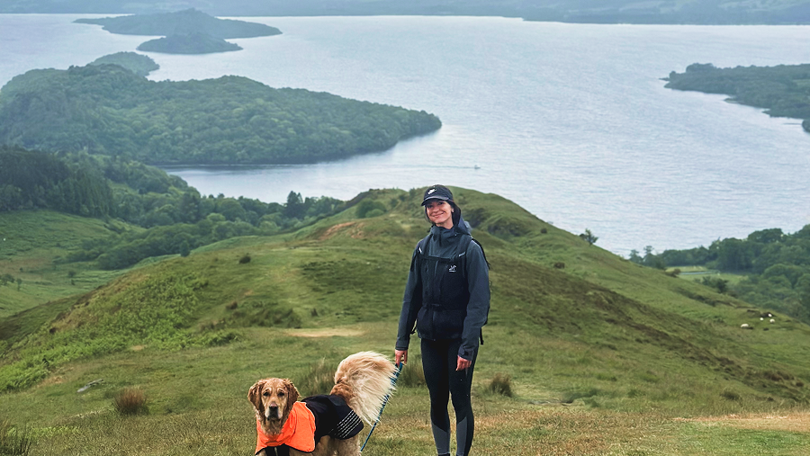 se promener avec son chien dans les plus beaux spots en Ecosse