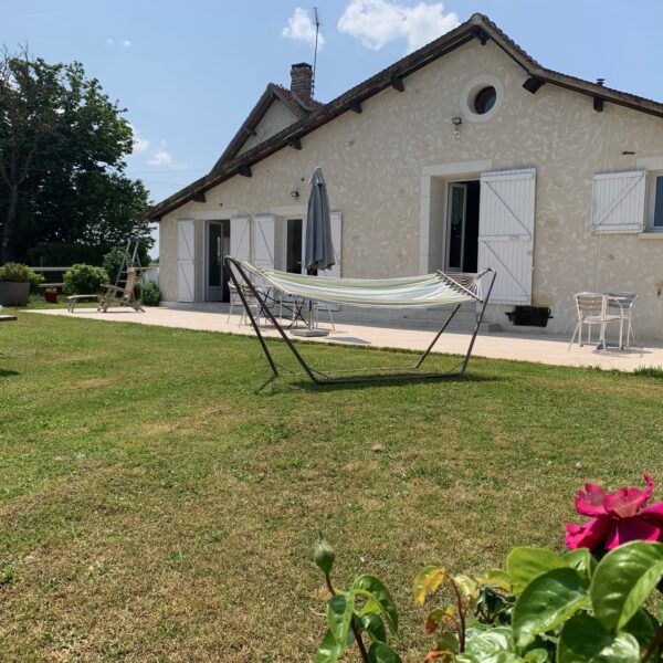 Devanture du du Gîte des Moineaux dans le Cher en Centre Val de Loire