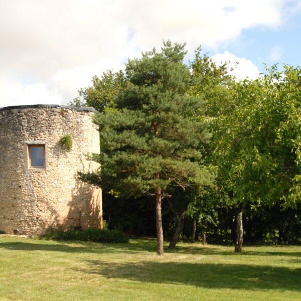 Extérieur du Gîte des Moineaux dans le Cher en Centre Val de Loire