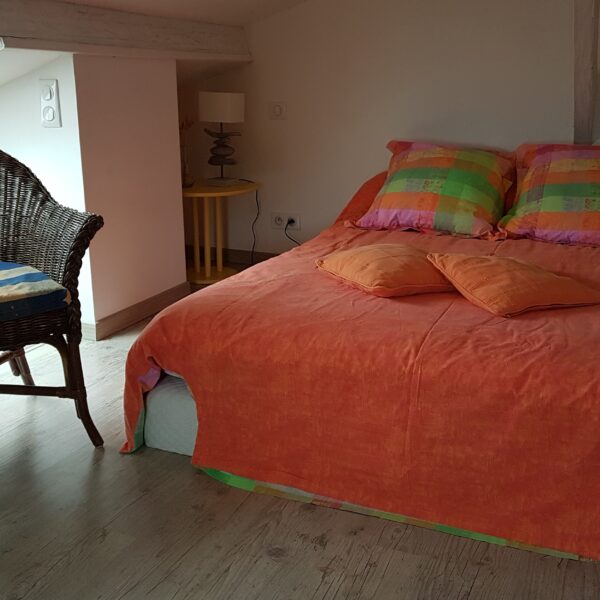 Chambre du Gîte des Moineaux dans le Cher en Centre Val de Loire