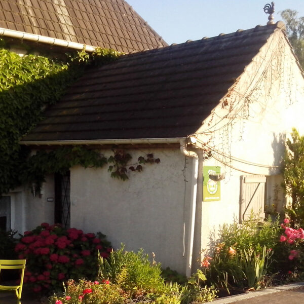 Devanture du Gîte Les Nymphéas à Crécy-la-Chapelle en Seine-et-Marne