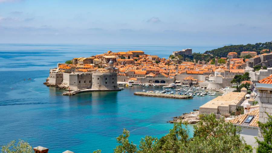 La ville de Dubrovnik où les chiens sont autorisés, en Croatie