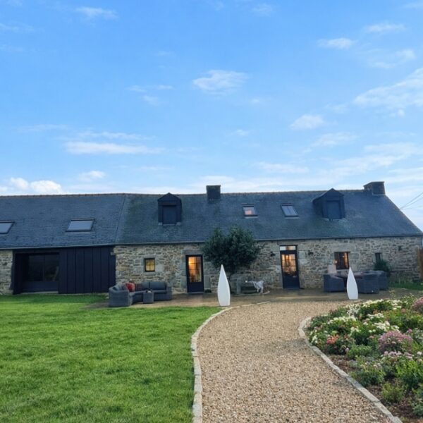 Jardin du Gîte Le Roc’h Jaudy dans les Côtes-d’Armor en Bretagne