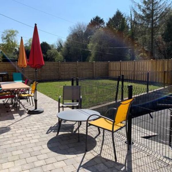 Mobilier de jardin du Gîte Le Hâble d'Ault dans La Baie de Somme dans la Somme