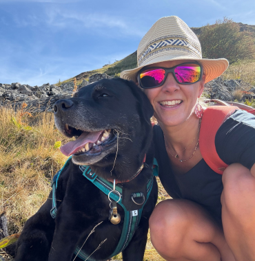 randonner avec son chien