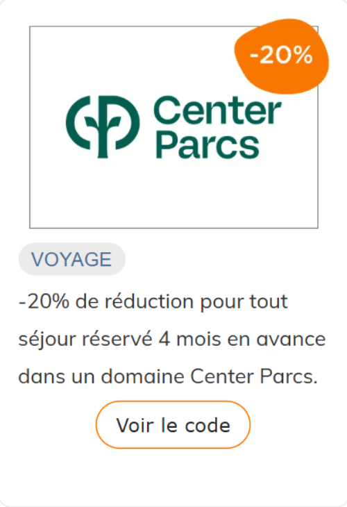 réductions center parcs chien
