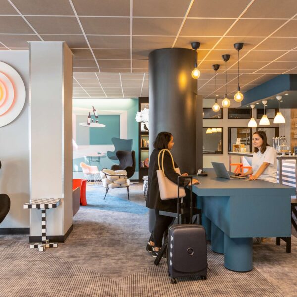 Réception de l'Hôtel Ibis Styles Bordeaux Mériadeck en Gironde (France, Aquitaine)