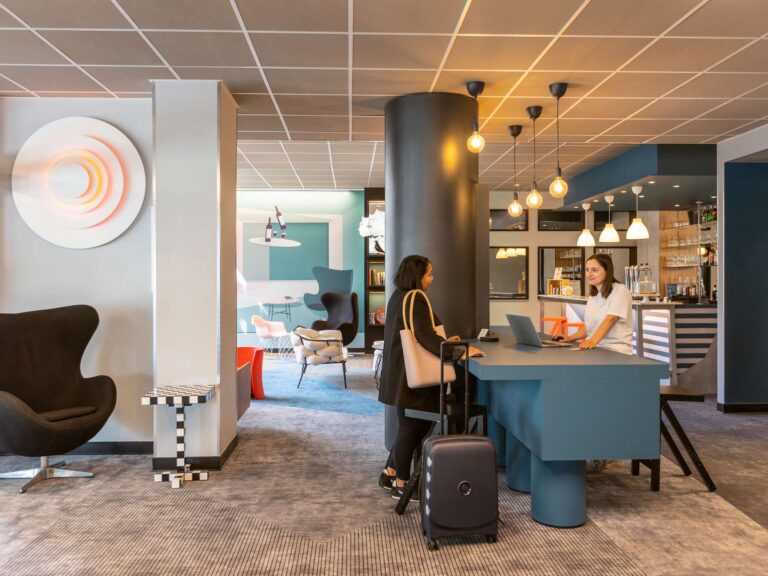 Réception de l'Hôtel Ibis Styles Bordeaux Mériadeck en Gironde (France, Aquitaine)