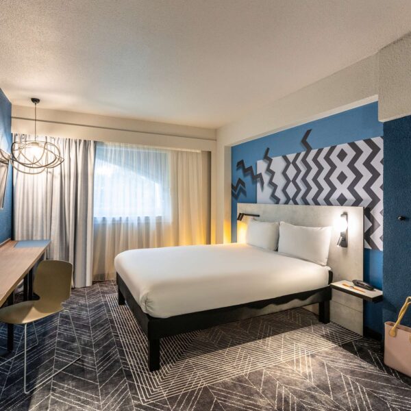Chambre double de l'Hôtel Ibis Styles Bordeaux Mériadeck en Gironde (France, Aquitaine)