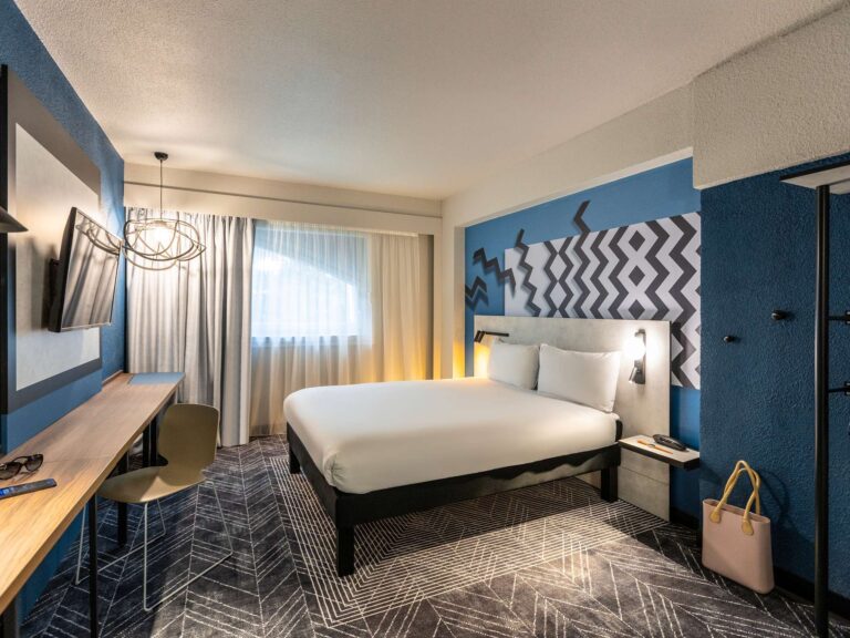 Chambre double de l'Hôtel Ibis Styles Bordeaux Mériadeck en Gironde (France, Aquitaine)