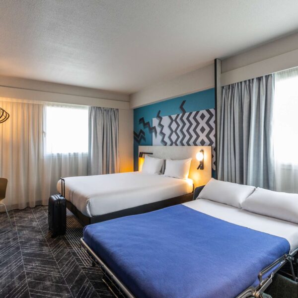 Chambre familiale à l'Hôtel Ibis Styles Bordeaux Mériadeck en Gironde (France, Aquitaine)